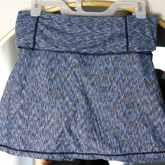 Prana Pants - Prana Rolled Waist Skort blue